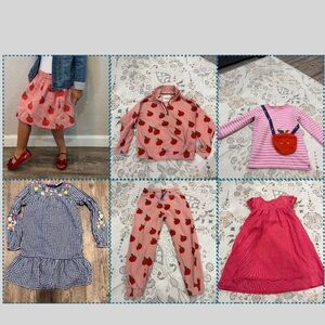 Mini Boden 6 piece Fall Haul- size 6-7